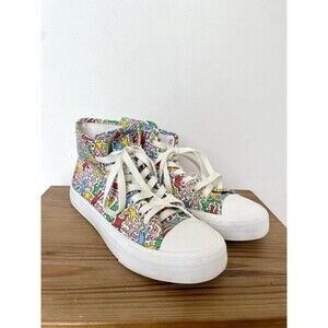 Keith Haring x H&M Shoes Mens Size US 9 EUR 42 Limited Edition High Top Sneakers
